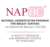 Accreditation from the National Accreditation Program for Breast Cancers Logo