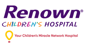 Renown Children's Hospital and Children's Children's Miracle Network Hospitals Logo
