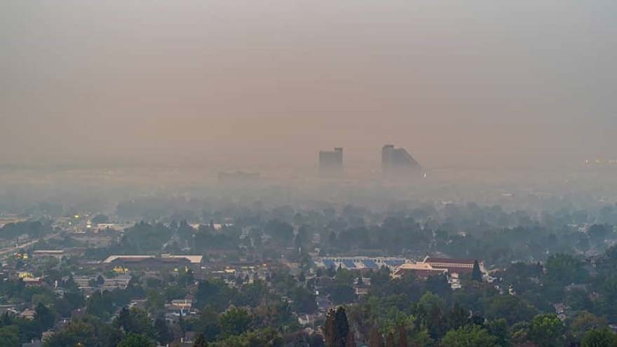 wildfire smoke in reno sparks